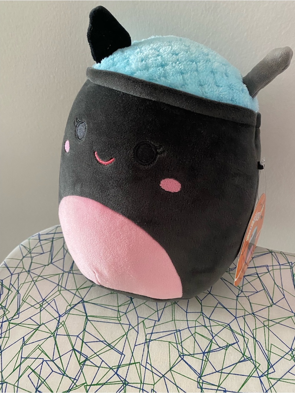 NWT Squishmallows 5” Halloween Lorraine the Cauldron Plush Witches Brew
